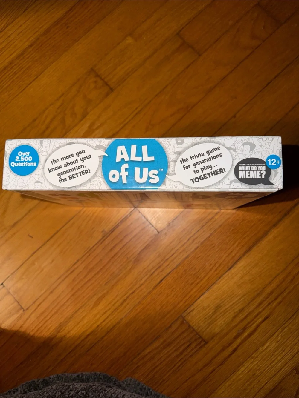 ALL of Us Trivia Game - Blue - Family Trivia for All Ages